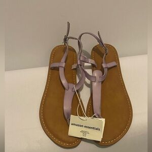 Amazon Essentials Girls Purple Sandals